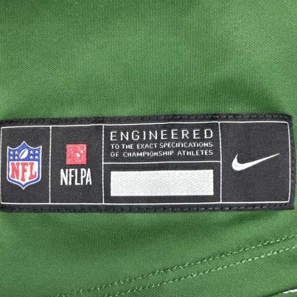 Women’s Nike Engineered NFL New York Jets Aaron Rodgers #8 Jersey XL Green NWT - Picture 8 of 8